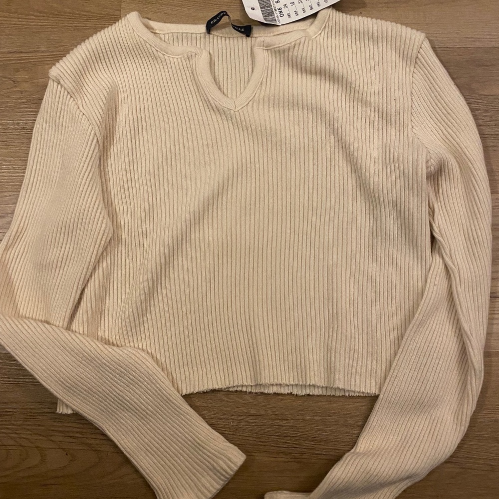 Brandy Melville Cropped Sweater